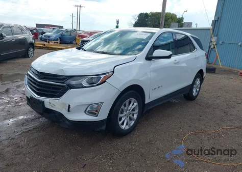 2020 Chevrolet Equinox Fwd Lt 1.5L Turbo из США, поврежденный, VIN 3GNAXKEVXLS525197